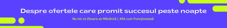 Ce ar trebui să știe oricine... Despre ofertele care promit succesul peste noapte